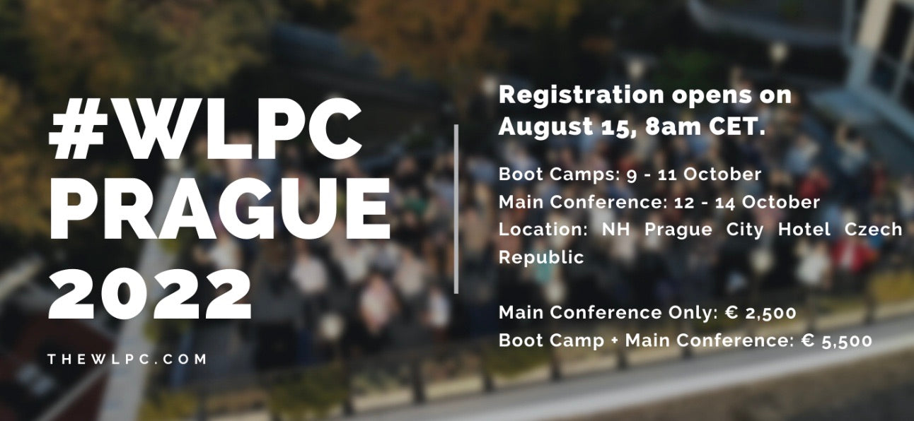 WLPC Prag 2022 - Registrierung ab 15.08.22